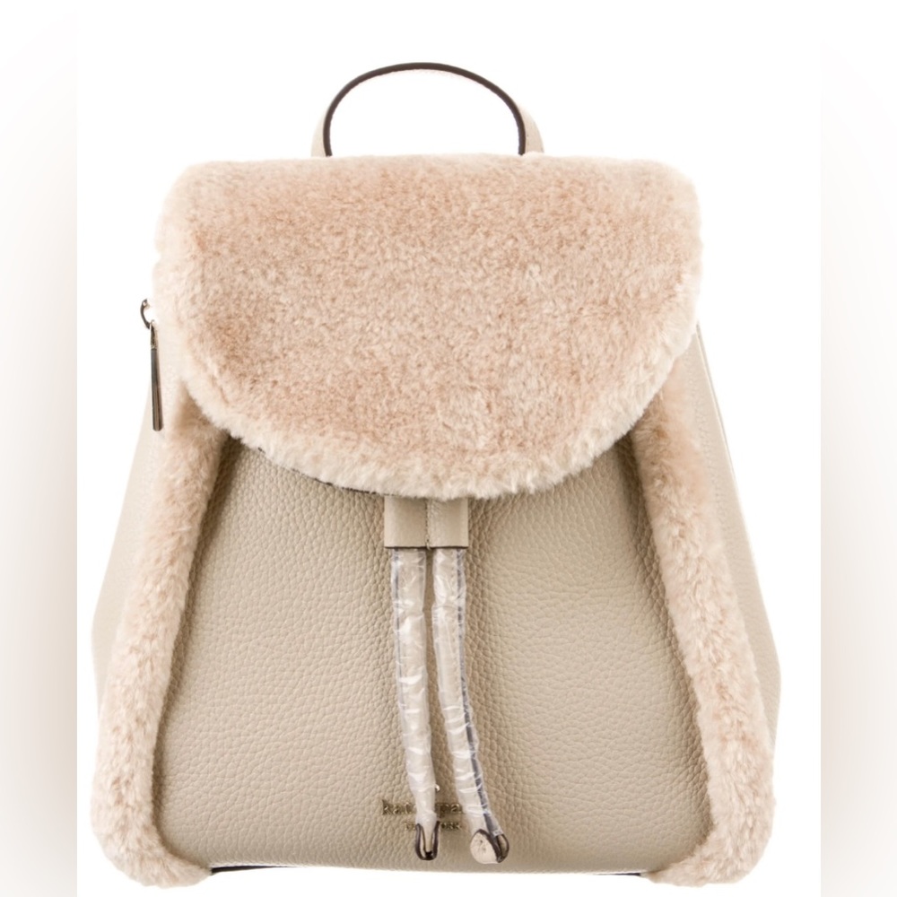Kate Spade New York Faux Shearling Backpack